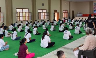 Monad University organized and celebrated The International Yoga Day-2022